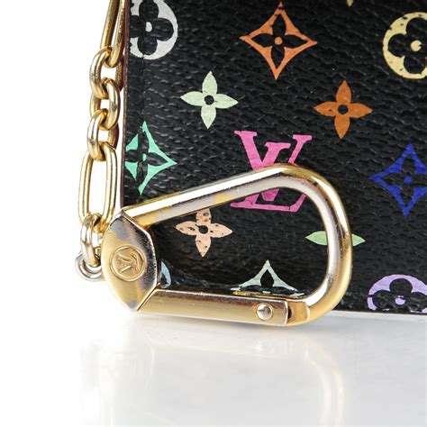 louis vuitton multicolor key holder|Louis Vuitton key holder monogram.